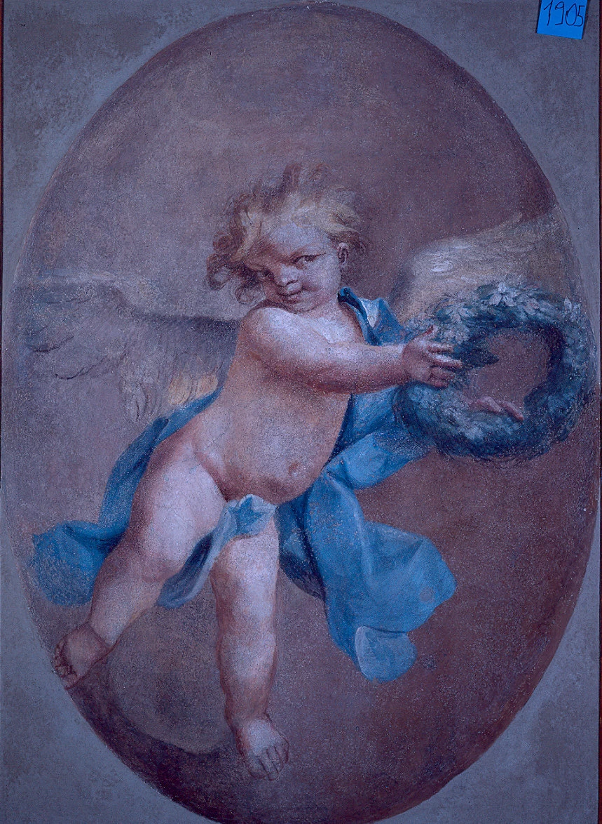 Angelo con ghirlanda di fiori - Galleria Nazionale di Parma